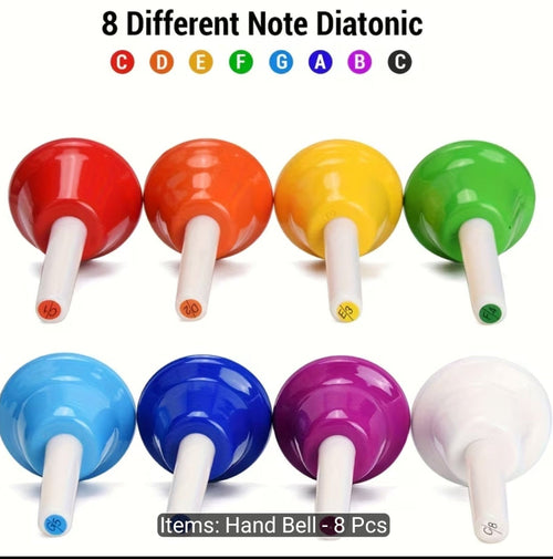 Festival Hand Bells Full Set of 8 MindFreakArtistry