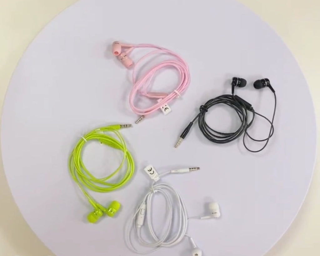 Earbuds Wired - 4 color choices MindFreakArtistry