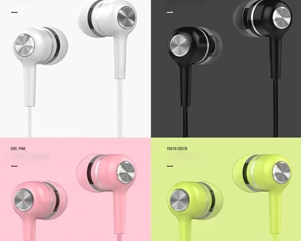 Earbuds Wired - 4 color choices MindFreakArtistry