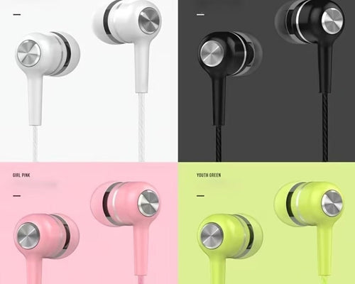 Earbuds Wired - 4 color choices MindFreakArtistry