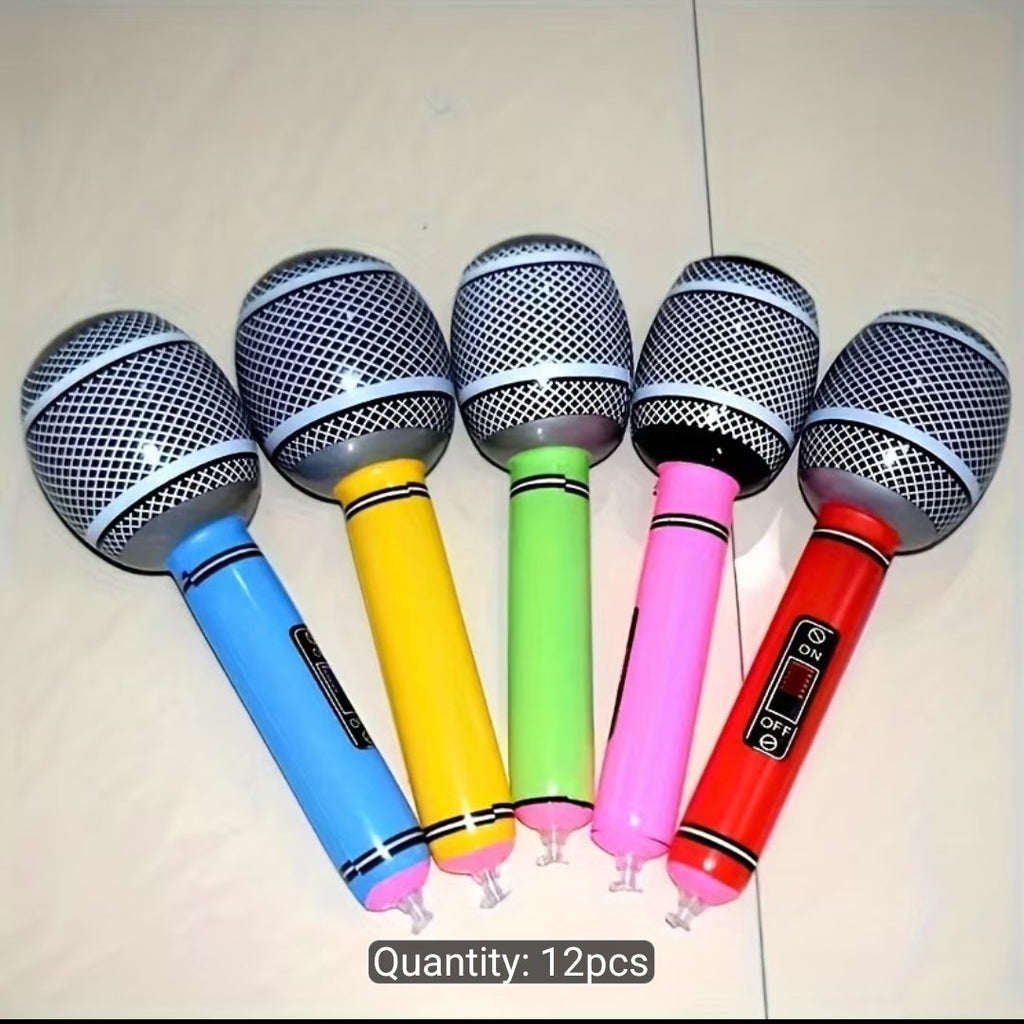 Inflatable Microphones MindFreakArtistry