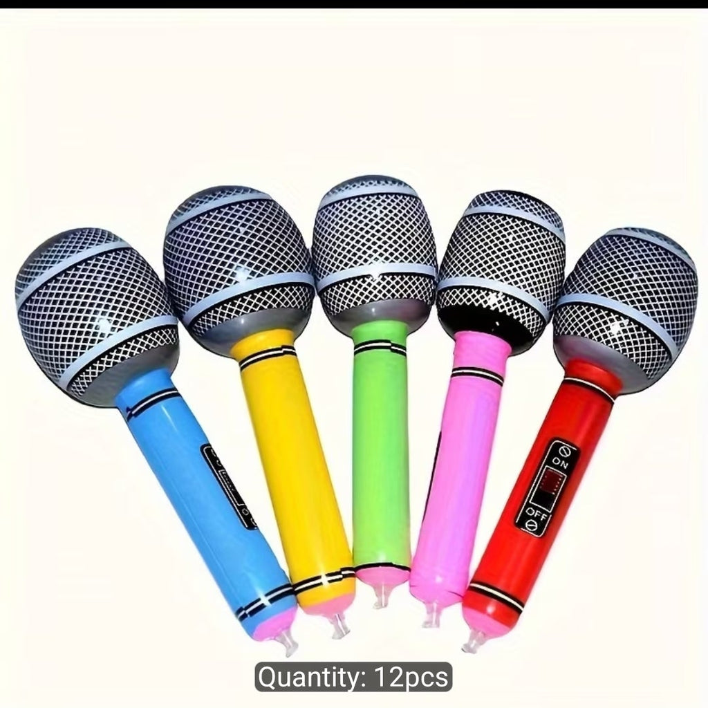 Inflatable Microphones MindFreakArtistry