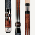 Players Antique Maple Curly & Black Cue With Black/White Linen Wrap C.P.Dean Company
