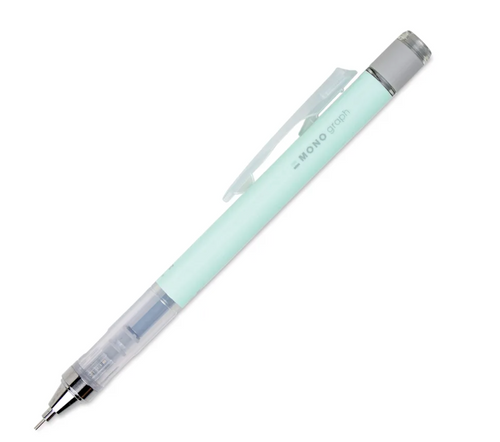 Tombow Mono Graph Mechanical Pencil - Mint Green ShopSketchBox