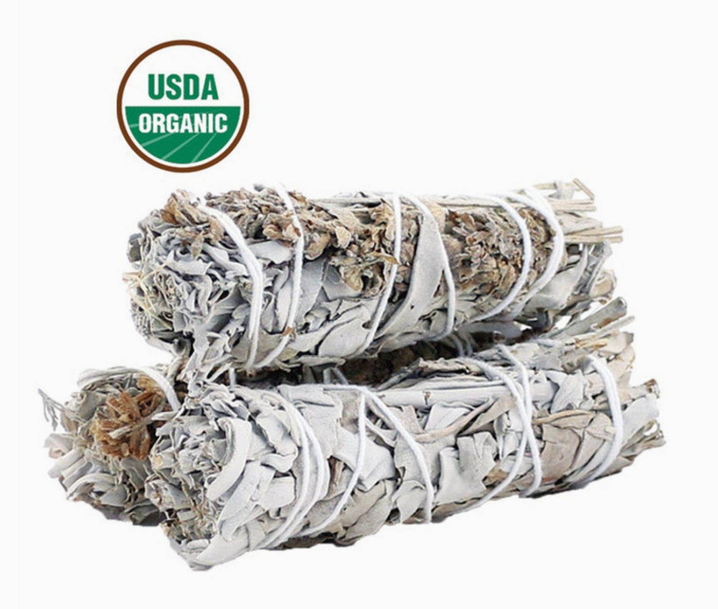 Lavender & White Sage Smudge Stick (4 in.) Sacred Crystals