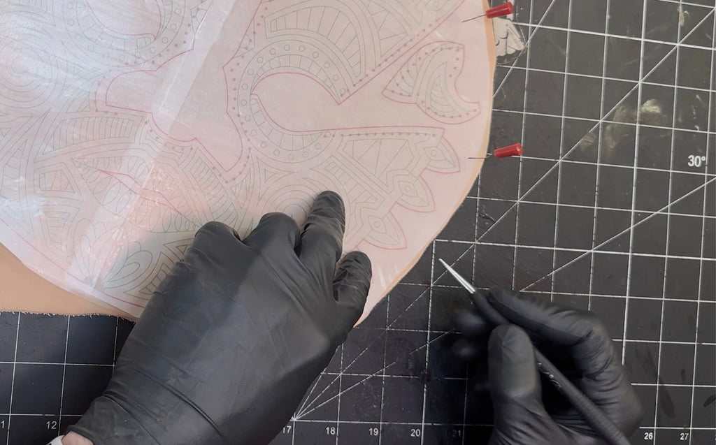 Leather Tribal Mask Printable Pattern Bundle — Intermediate + Advanced Rockwell Masks