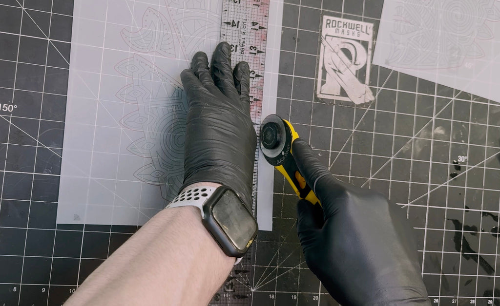 Leather Tribal Mask Printable Pattern Bundle — Intermediate + Advanced Rockwell Masks