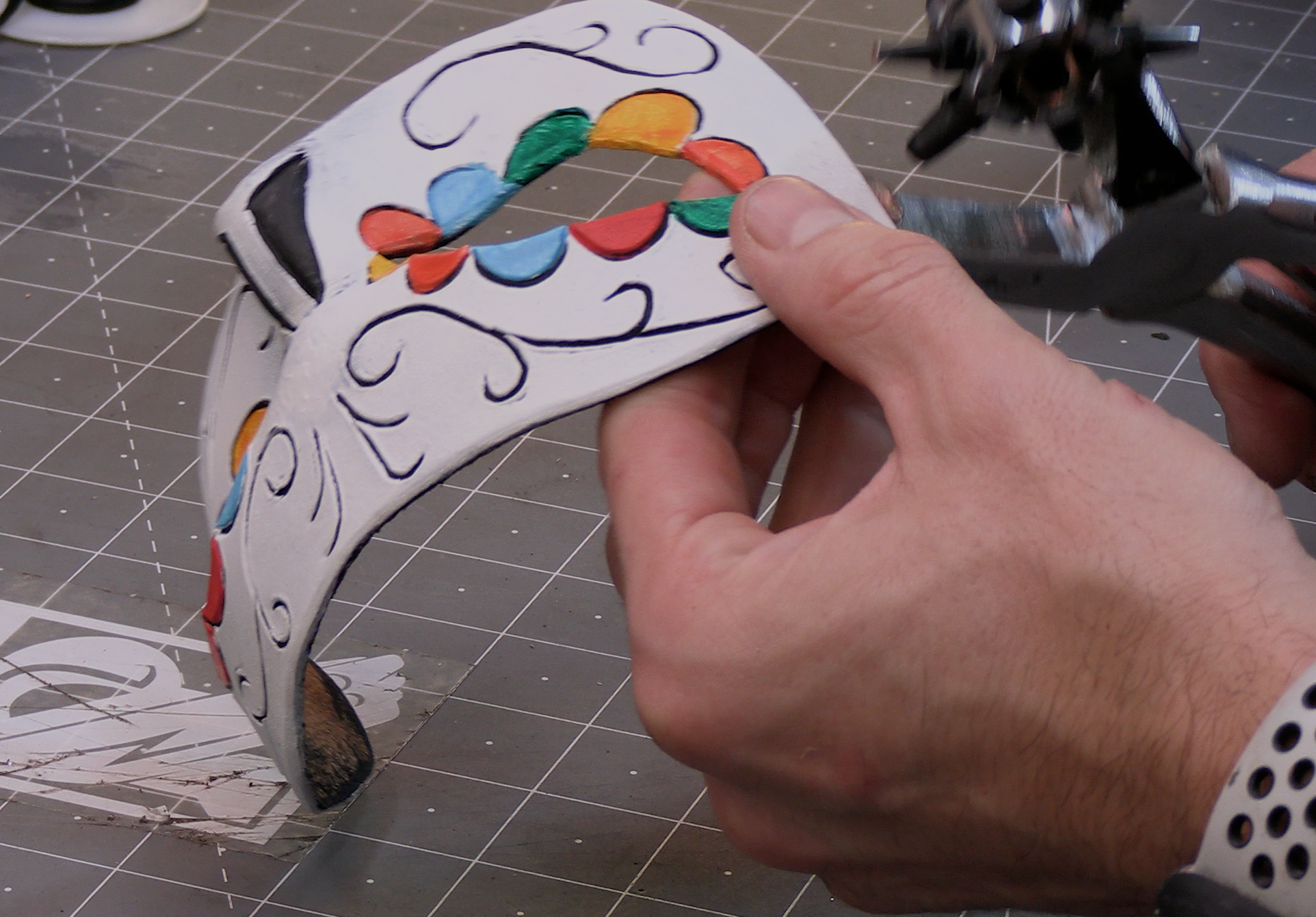 4-Pack Leather Masquerade Mask Printable Pattern Bundle Rockwell Masks