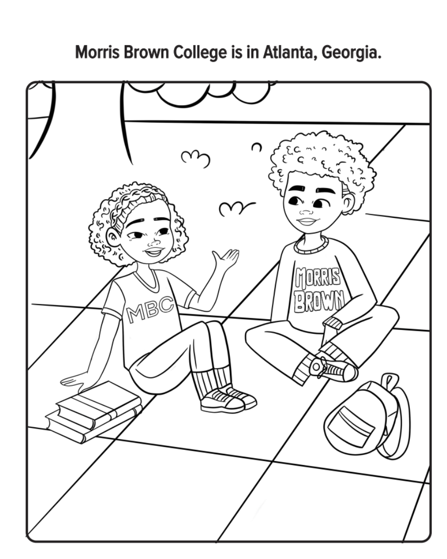 The ABCs of HBCUs Coloring Book HBCU Prep School