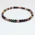 Multi-Tourmaline Round Bead Bracelet - Lightness of Being Sacred Crystals