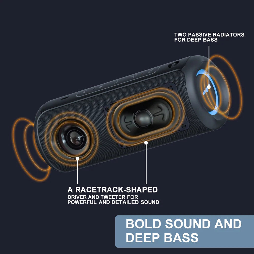 P3 Portable Bluetooth Speaker Electronics Den
