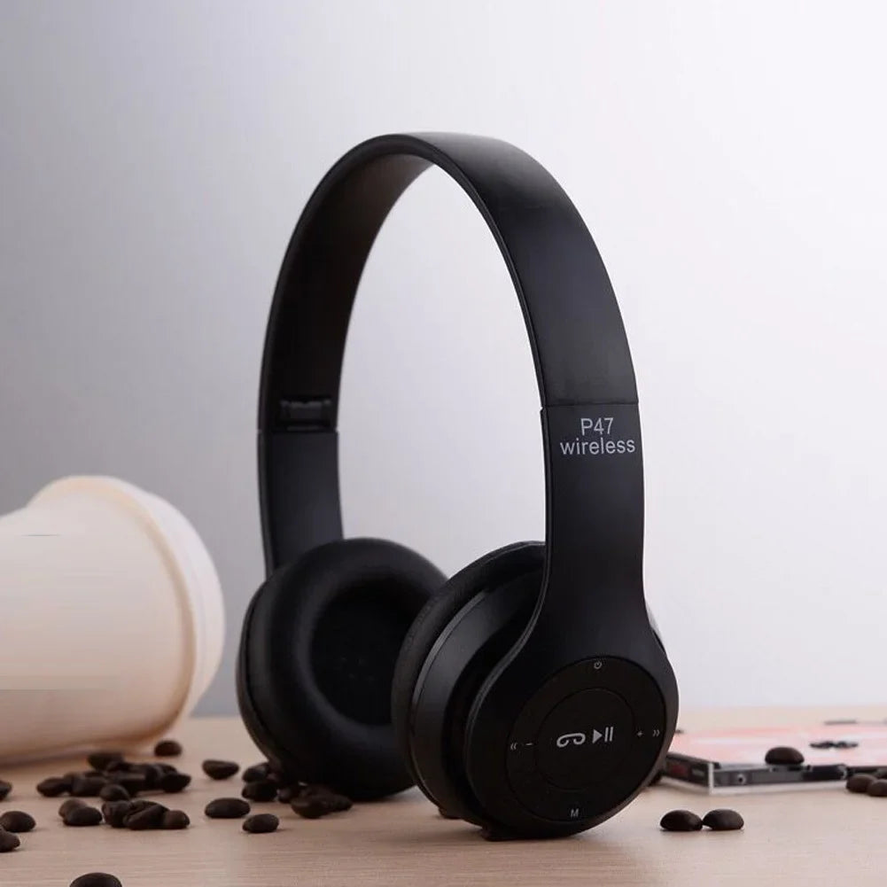 P47 Wireless Bluetooth-compatible Headphone Electronics Den
