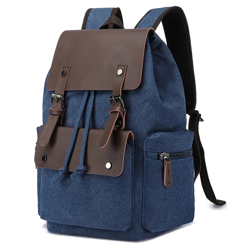 Trendy Hot-Selling Backpack Ultra-Fine Leather Fashion College Style Couple Backpack Student Laptop School Bag 7DAY'S
