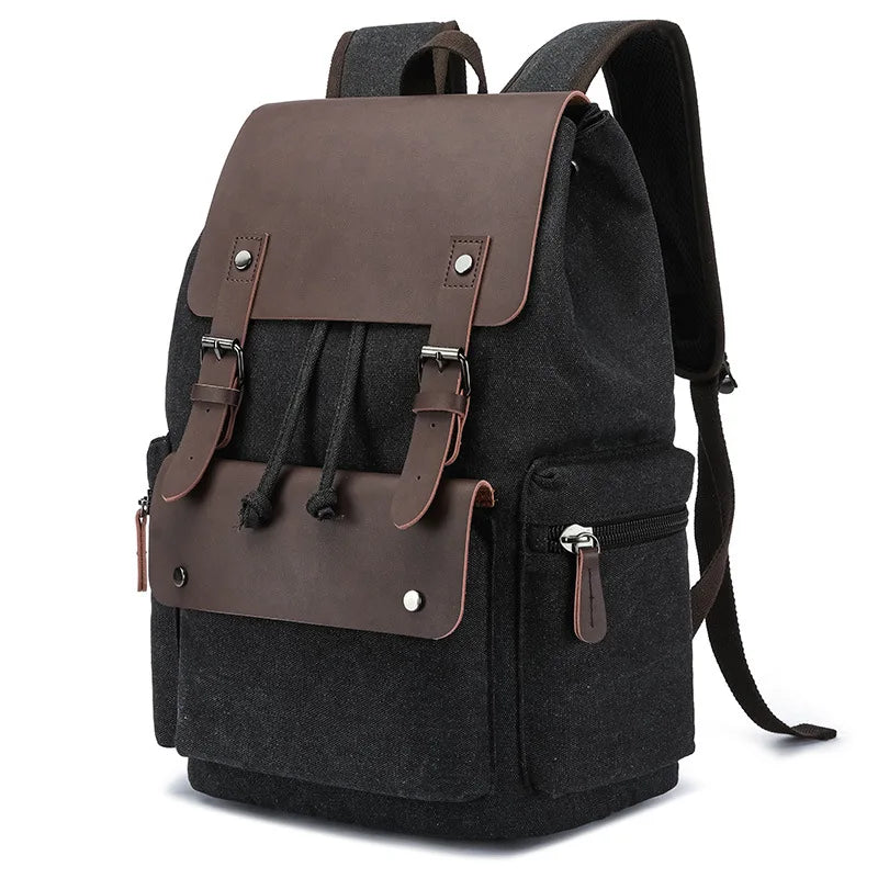 Trendy Hot-Selling Backpack Ultra-Fine Leather Fashion College Style Couple Backpack Student Laptop School Bag 7DAY'S