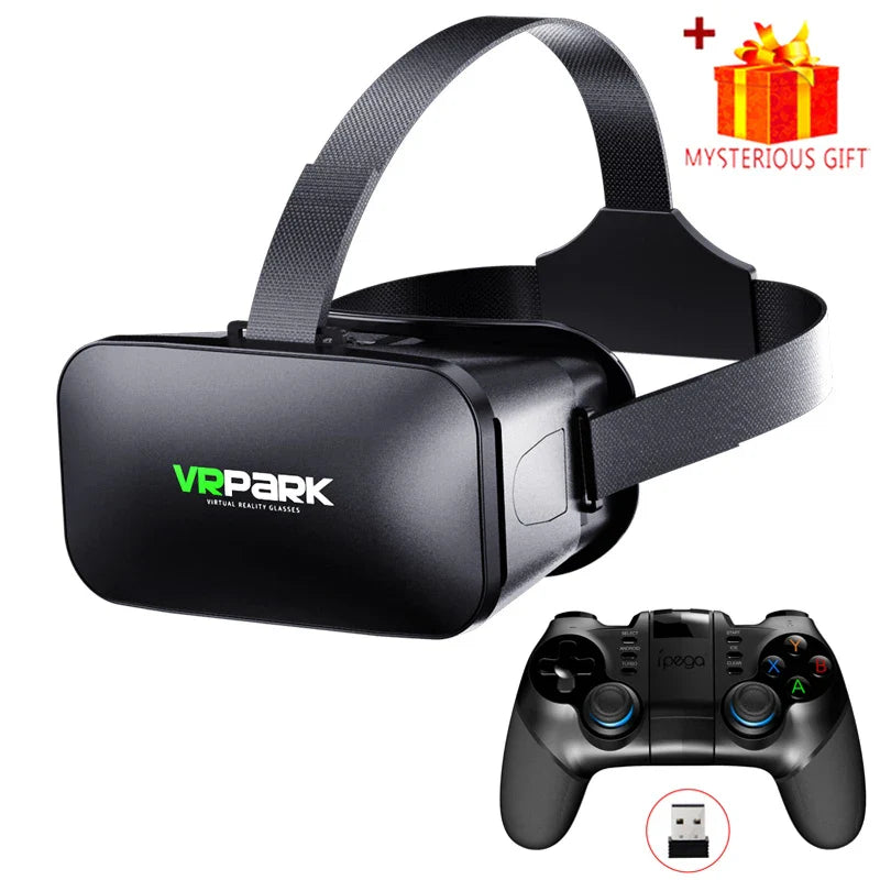 VR Glasses 3D Virtual Reality Headset Helmet Electronics Den