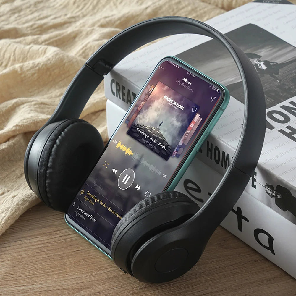P47 Wireless Bluetooth-compatible Headphone Electronics Den