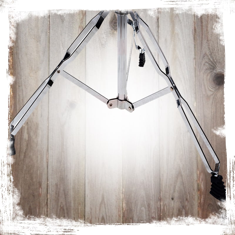 Double Tom Drum Stand with Cymbal Arm by GRIFFIN | Drummers Percussion Set Hardware with Dual Drum Mounts | Medium Duty Tom Holder with Double Braced Tripod Legs | Accommodates All Standard Cymbals GeekStands.com