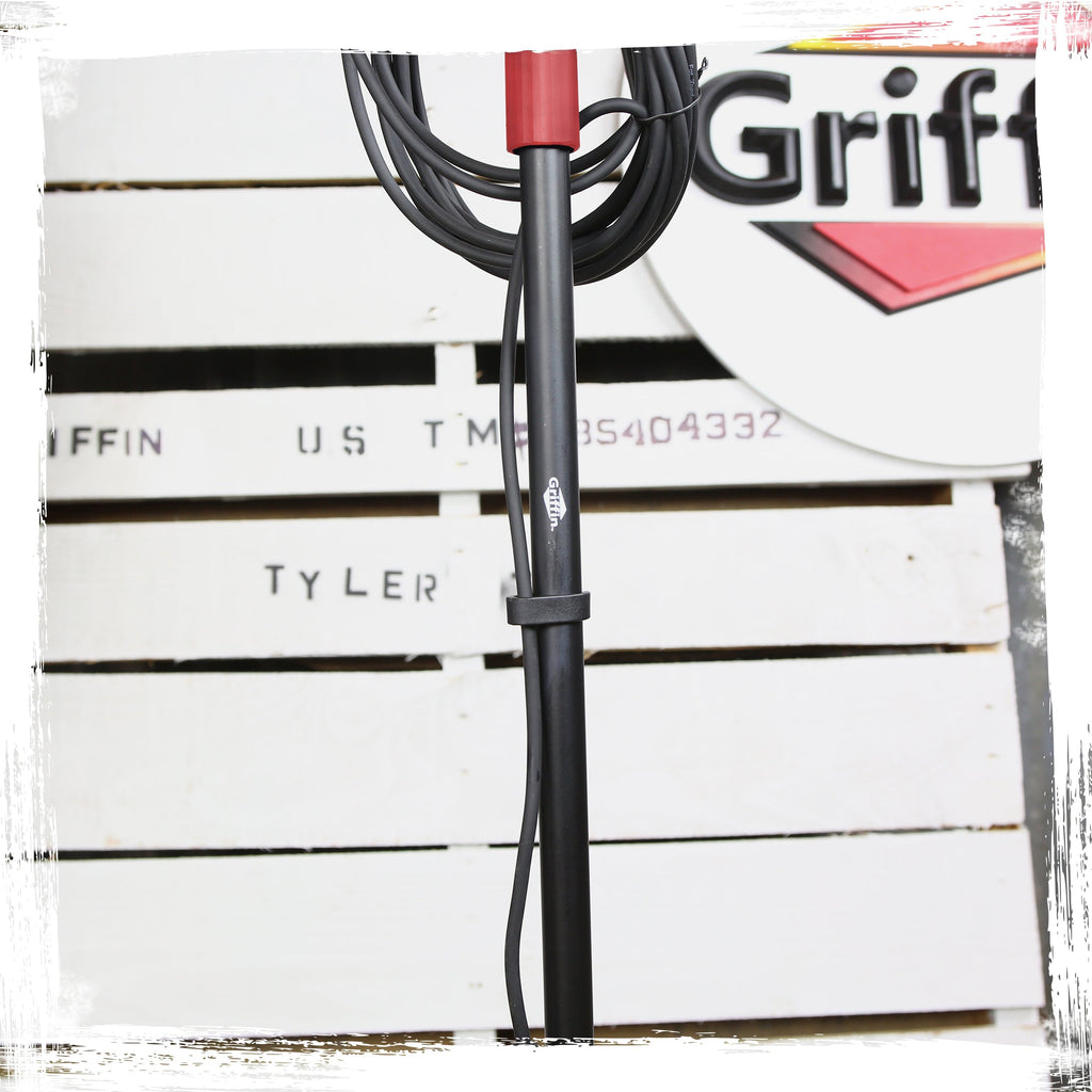 Microphone Stand with Boom Arm (Pack of 2) by GRIFFIN - Adjustable Holder Mount For Studio Recording Accessories, Singing Vocal Live Karaoke Mic GeekStands.com