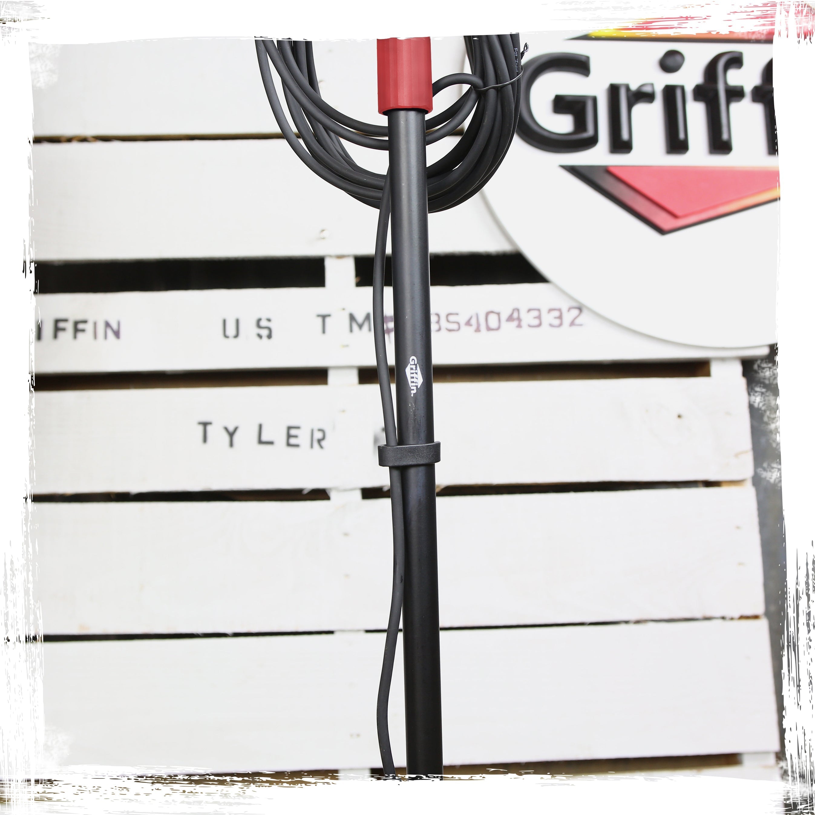 Tripod Microphone Boom Stand with Mic Clip Adapter (Pack of 4) by GRIFFIN - Adjustable Holder Mount For Studio Recording Accessories, Singing Karaoke GeekStands.com