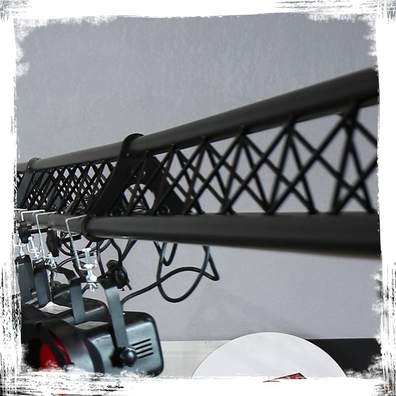 3-PACK Stage Mount Triangle Truss Extension by GRIFFIN | 5Ft Trussing Sections for DJ Booth Lighting System Stand | Mount Light Cans & Sound Effects for Pro Audio Equipment Gear | Parties, Live Gigs GeekStands.com