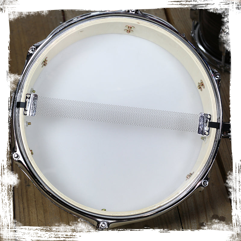 Piccolo Snare Drum 13" x 3.5" by GRIFFIN - 100% Poplar Wood Shell with Zebra Wood Finish & Coated Drum Head - Marching Drummers Percussion GeekStands.com