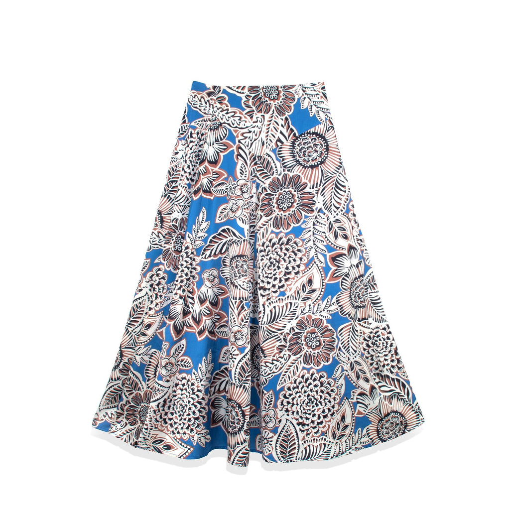 FLORAL PRINTED SLIP SKIRT profile-nyc
