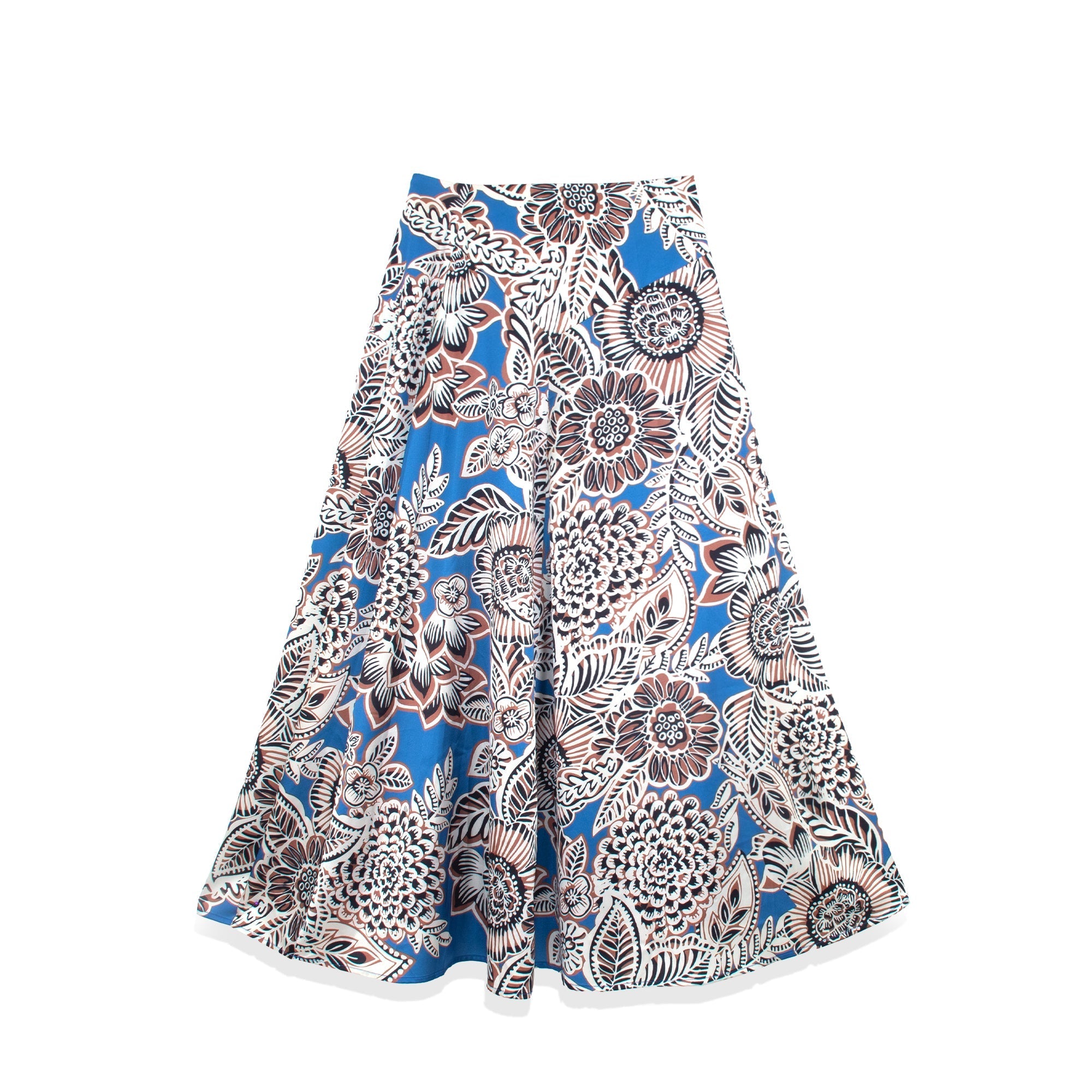 FLORAL PRINTED SLIP SKIRT profile-nyc