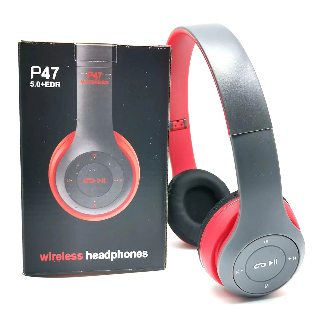 P47 Bluetooth 5.0 Wireless Headphone Electronics Den