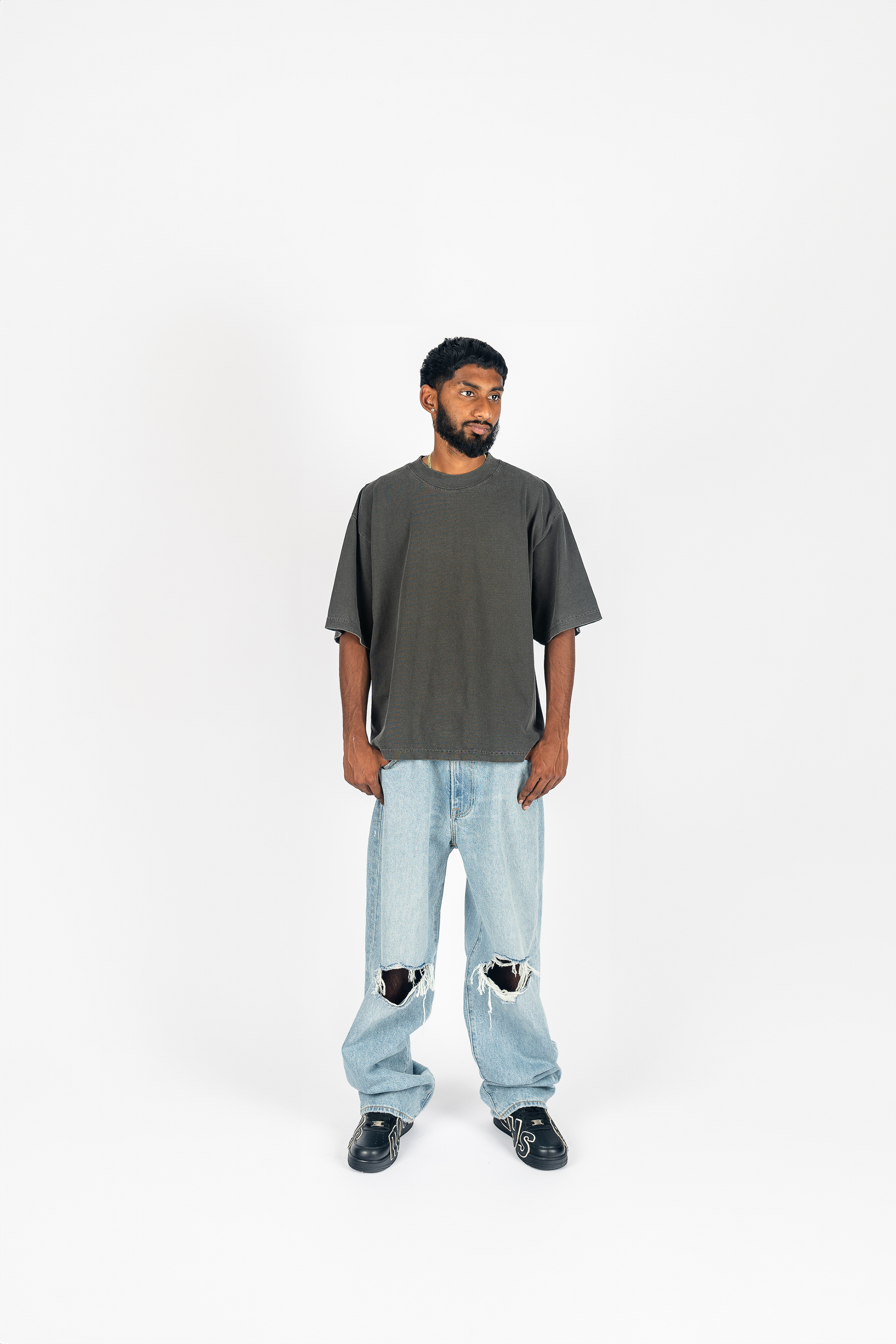 Shaka Wear Garment Dye Drop Shoulder Shirt Superline