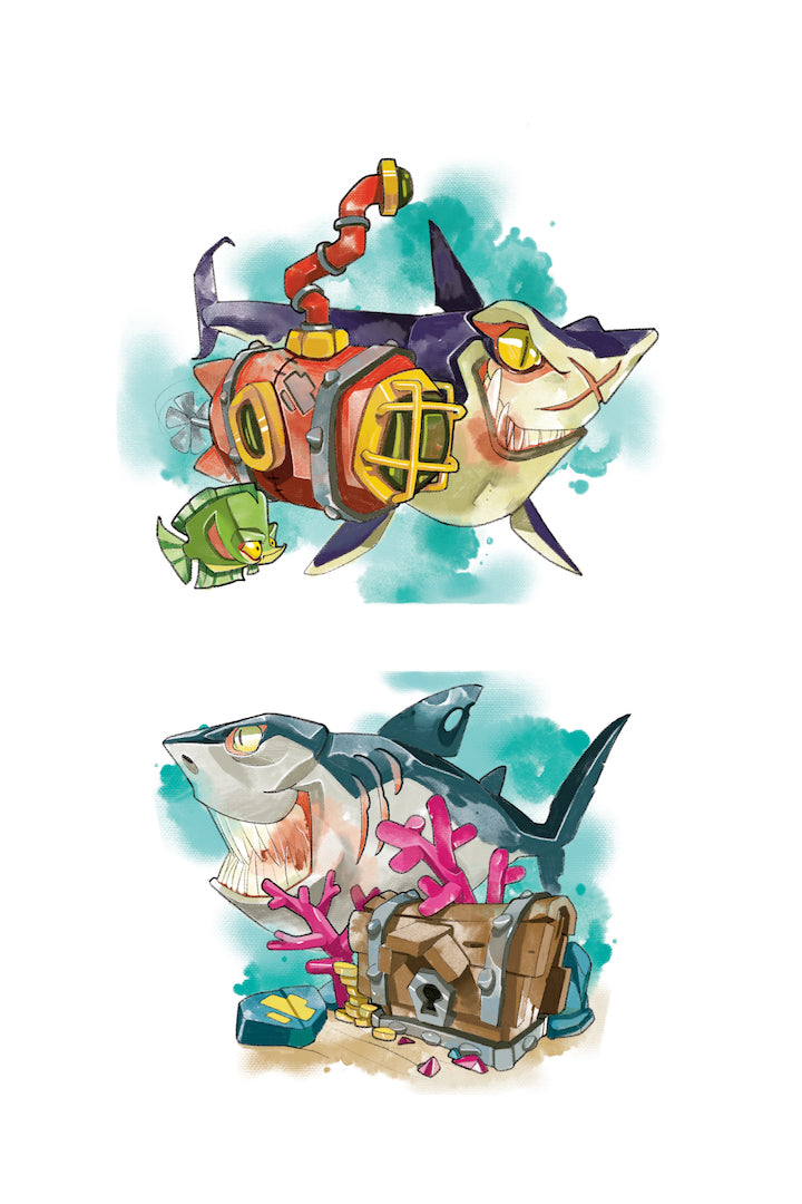 Shark Attack Tony Ray