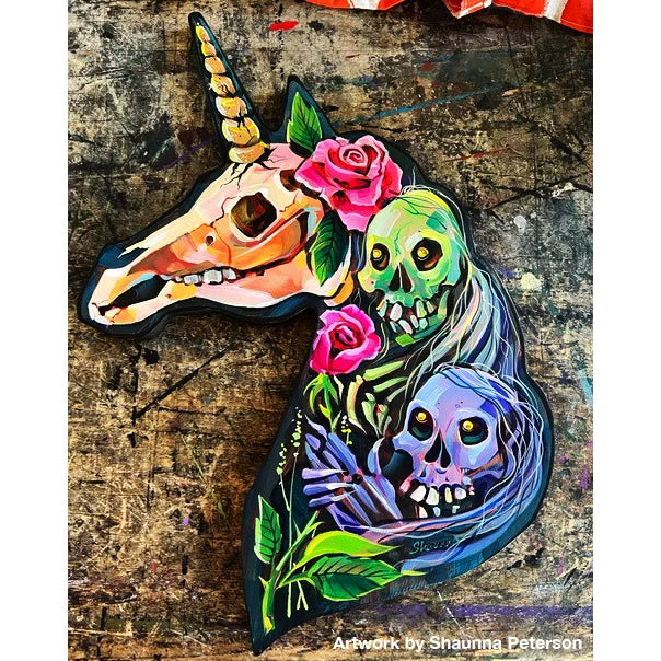 Trekell Unicorn Panel - Wooden Painting Canvas Trekell Art Supplies