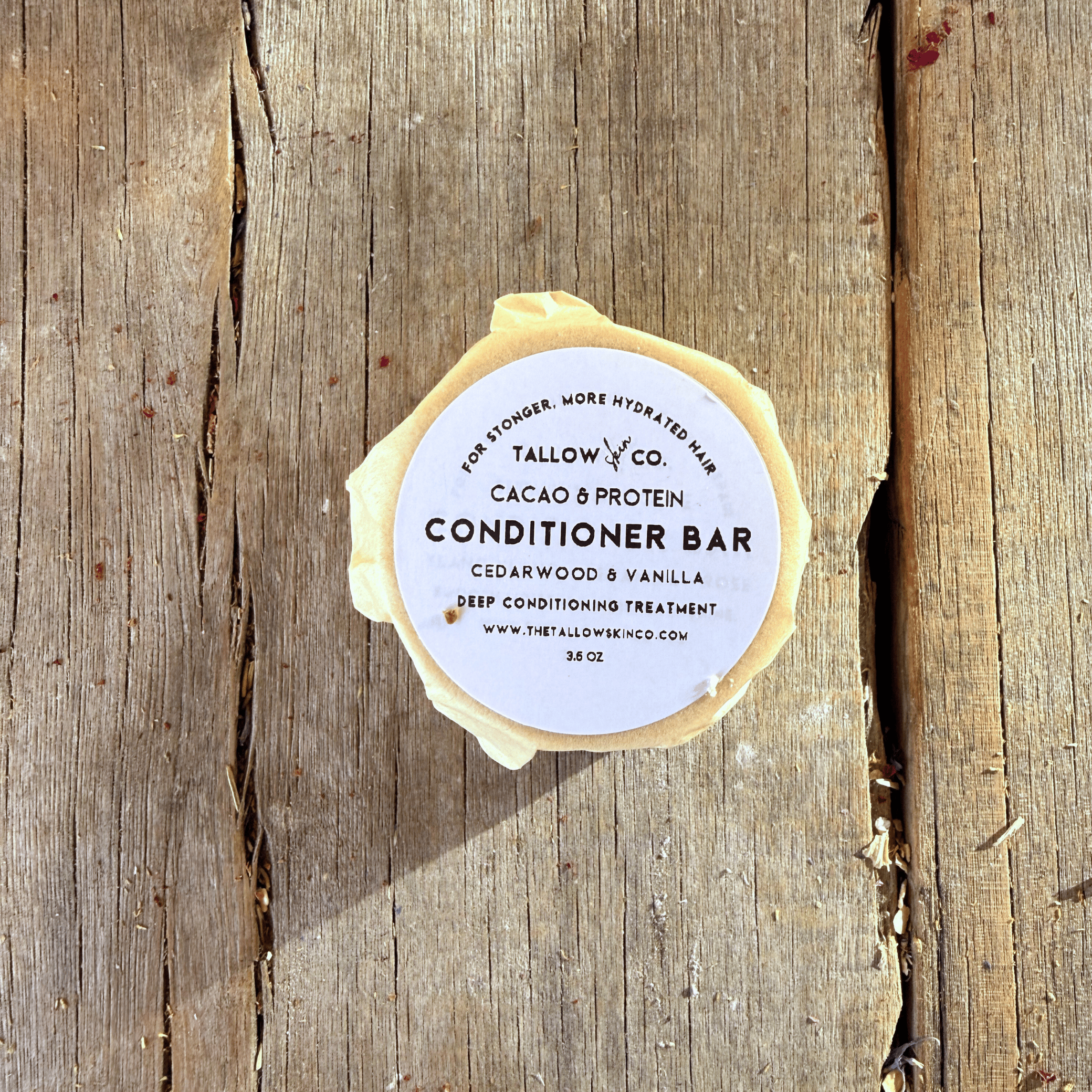 CONDITIONER BAR | CACAO & PROTEIN DEEP CONDITIONING TREATMENT Tallow Skin Co.
