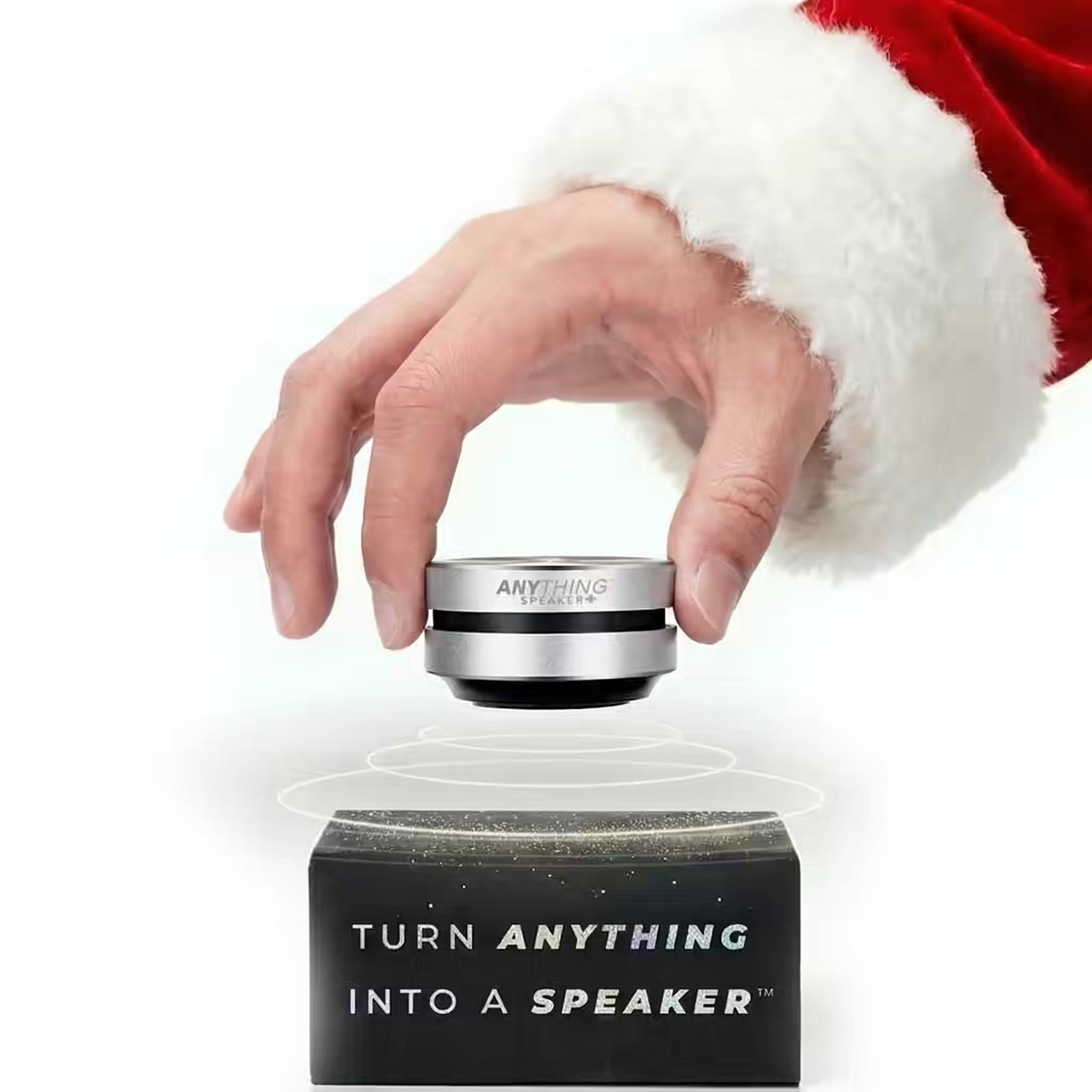 Turn Anything Into A Speaker! Bluetooth, Portable, Vibration-Powered Sound Anything Speaker