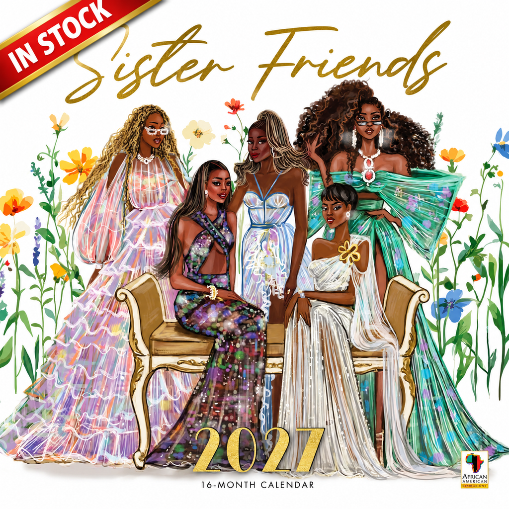 2027 Sister Friends Wall Calendar - FashionMojos.com FashionMojos.com