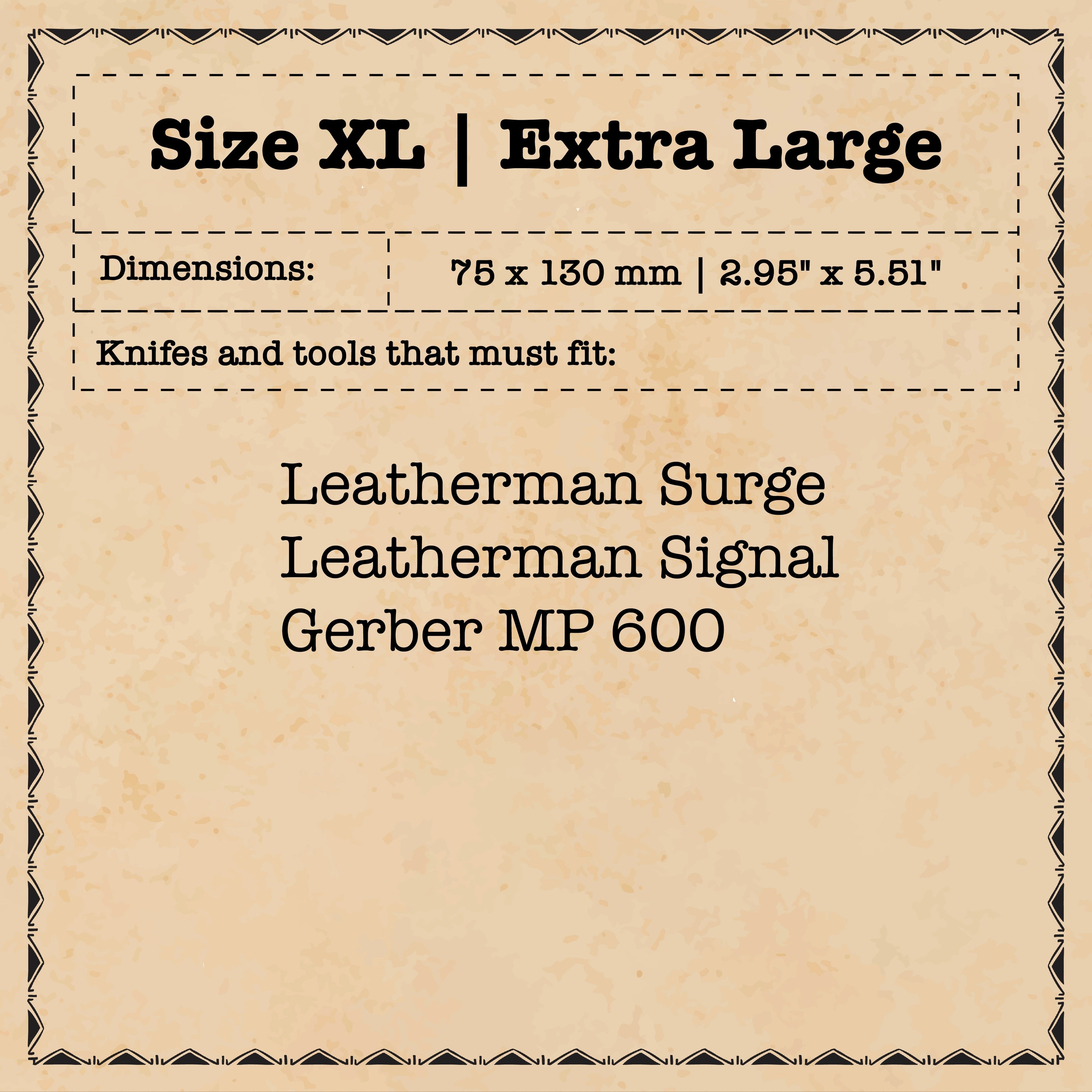 Knife Sheath - Sailor | Leather EDC | Pocket Knife Holder Pirate Goods