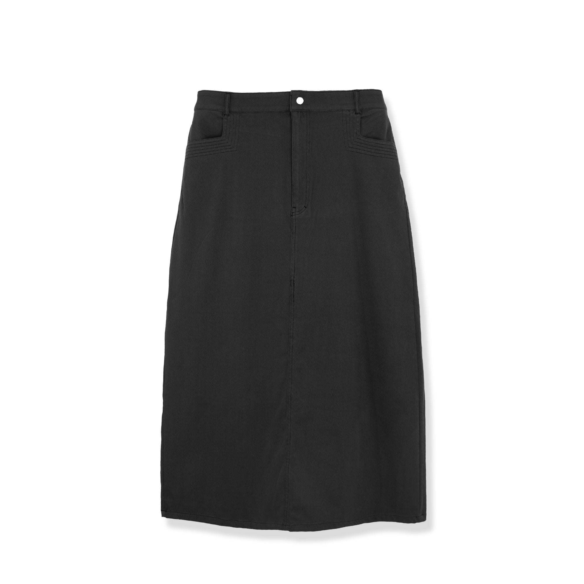 STRETCH COLORED DENIM  SKIRT profile-nyc