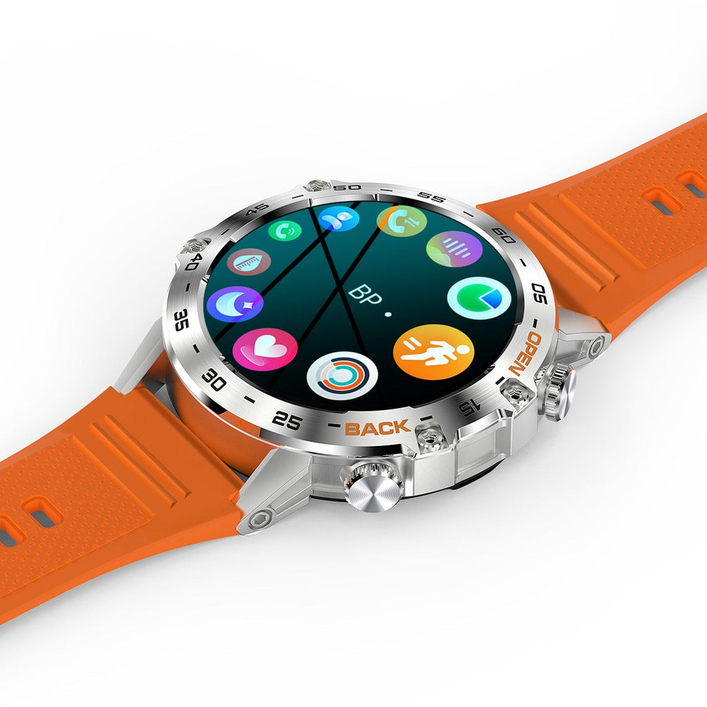 Smart Watch K52 Watches Men Wome Sports Fitness Modes Bluetooth Call Health Monitor 400mah 1.39Inch HD Smartwatch Gentleman.Clothing