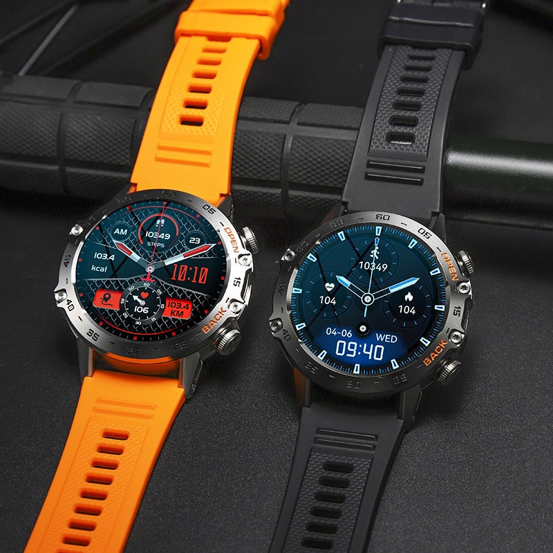 Smart Watch K52 Watches Men Wome Sports Fitness Modes Bluetooth Call Health Monitor 400mah 1.39Inch HD Smartwatch Gentleman.Clothing