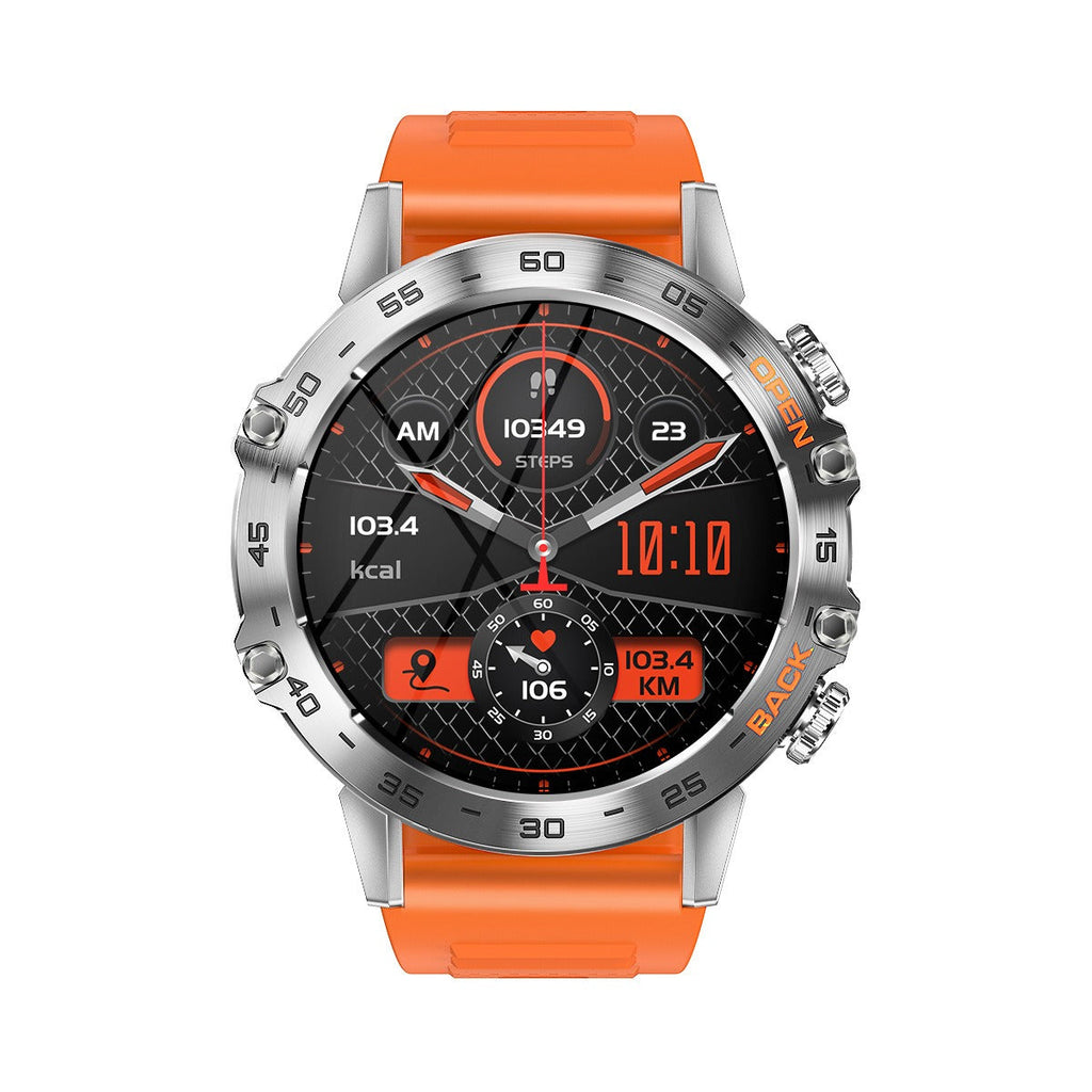 Smart Watch K52 Watches Men Wome Sports Fitness Modes Bluetooth Call Health Monitor 400mah 1.39Inch HD Smartwatch Gentleman.Clothing