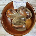 Natural Smoky Quartz Palm Stones from Brazil - Healing Crystals for Enhanced Wellness High Ho Gems and Crystals