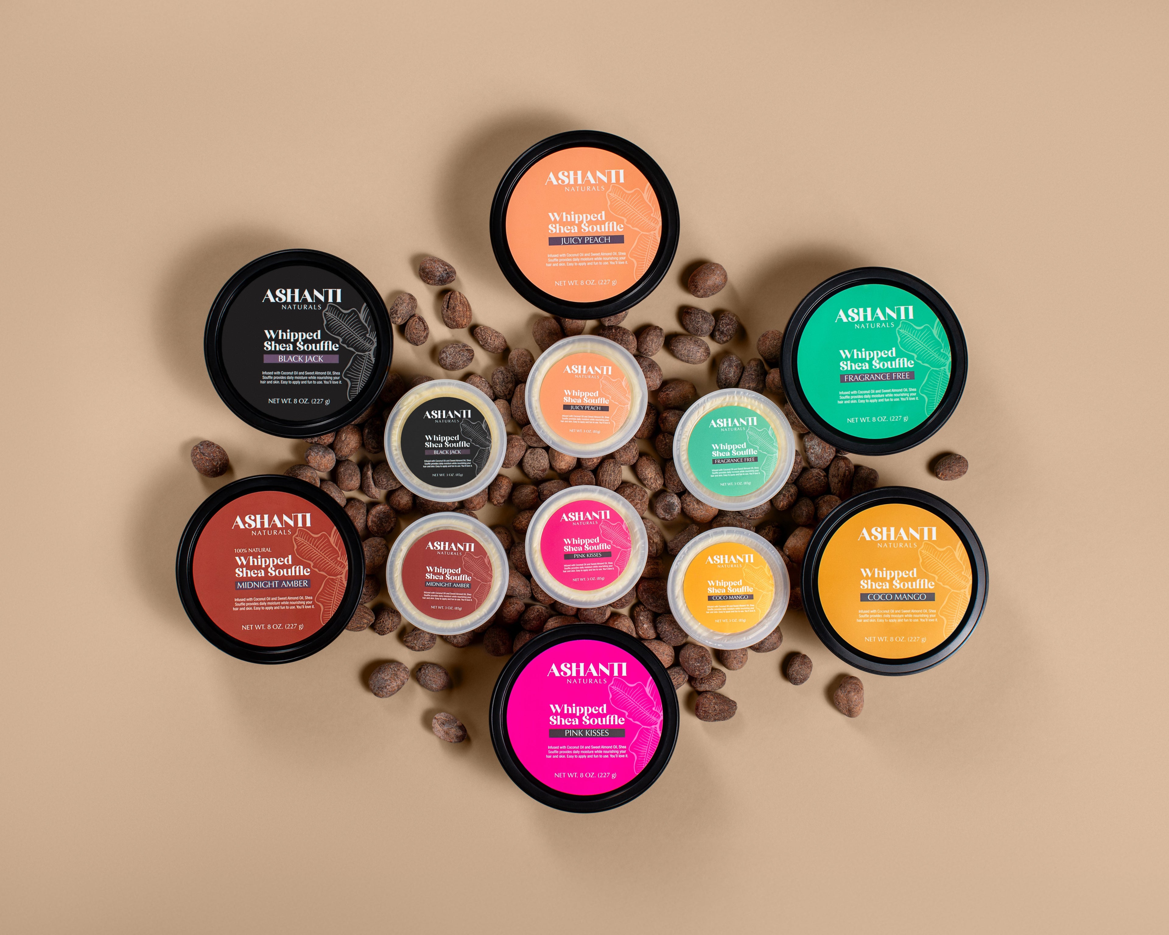 ASHANTI NATURALS Shea Souffle Pink Kisses AshantiNaturals