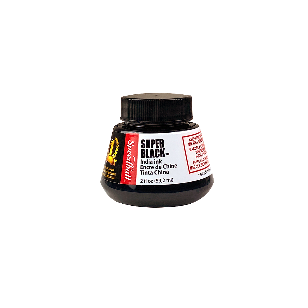Speedball Super Black India Ink 2oz ShopSketchBox