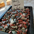 Tumbled Starry Jasper Chips - Natural Semi-Precious Stones for Crafting and Healing High Ho Gems and Crystals