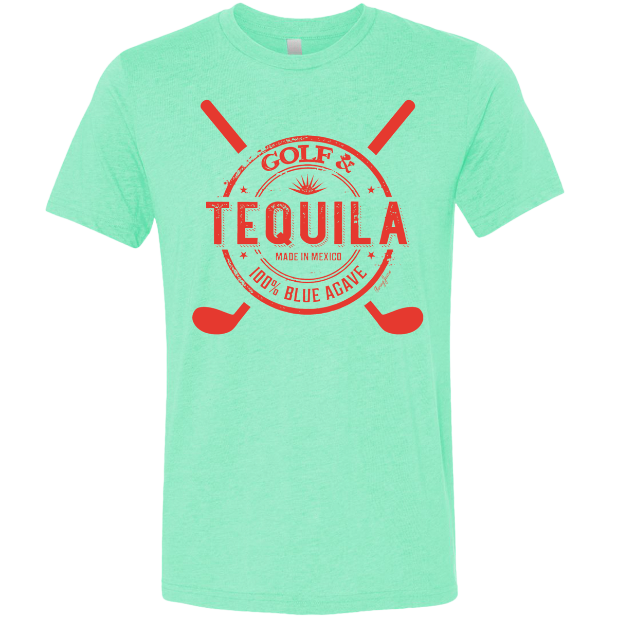 Golf & Tequila Unisex T-Shirt SwingJuice LLC