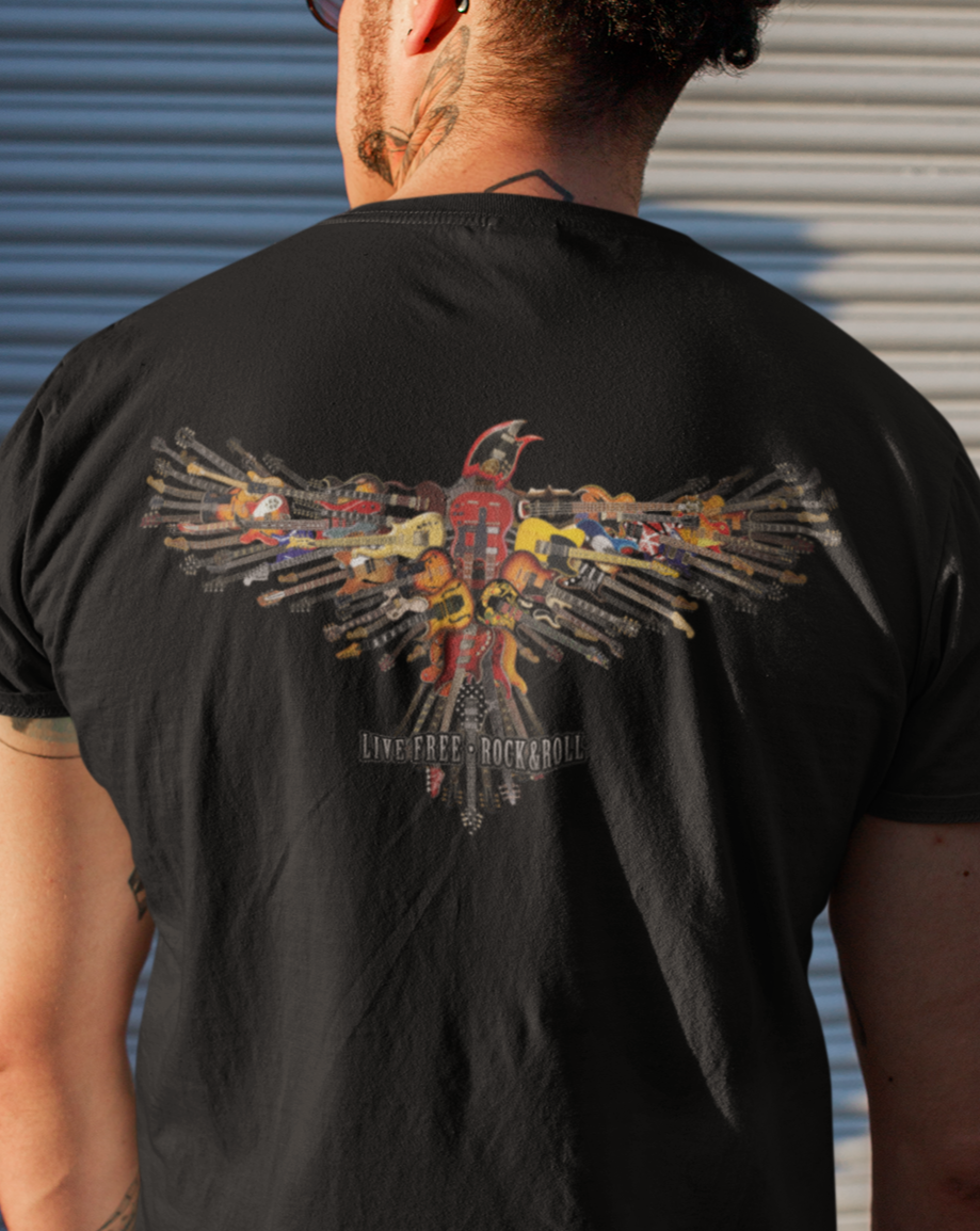 Live Free Rock N Roll T-Shirt Taboo