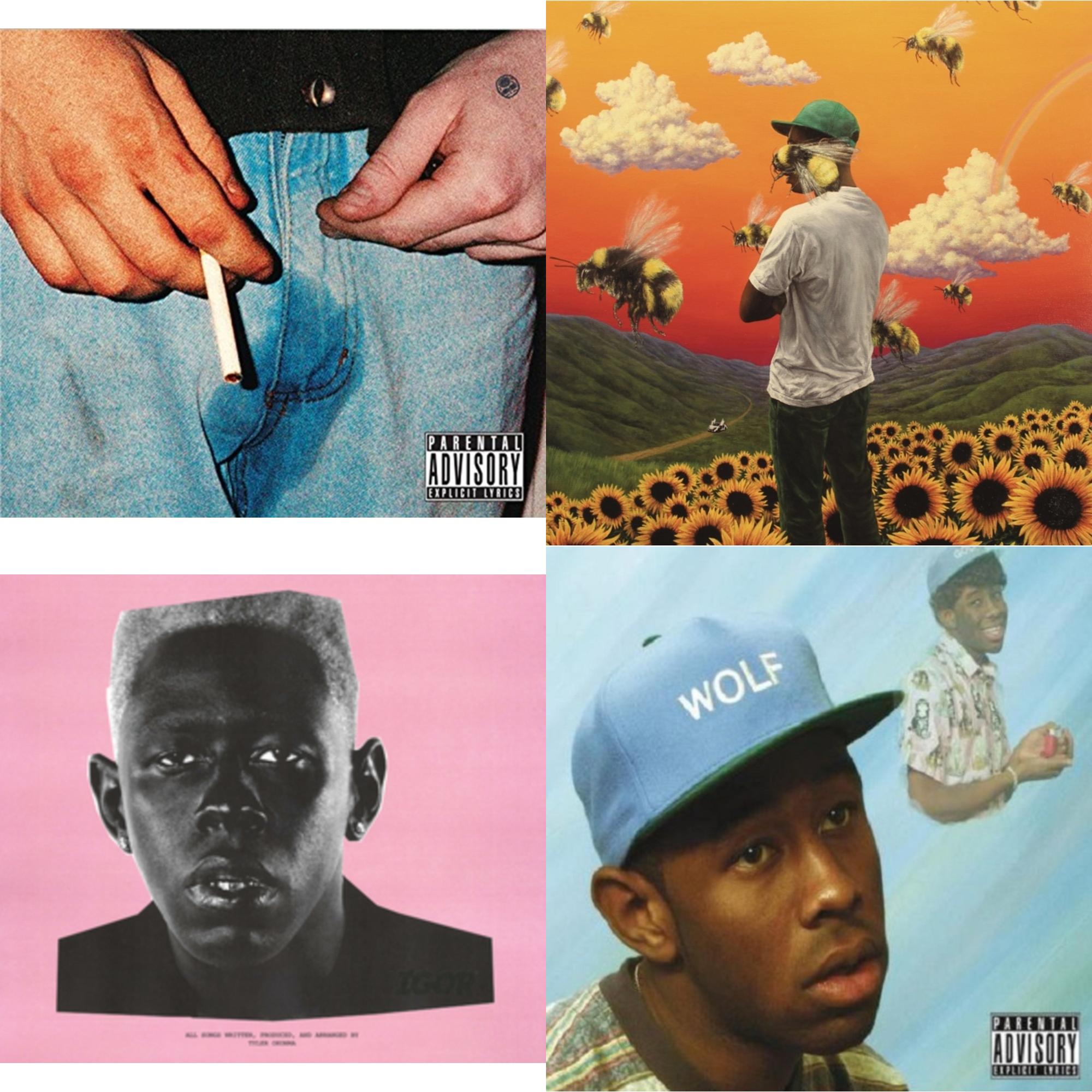 The Creator Tyler - Cherry Bomb (Exp) & Flower Boy & Igor (X) & Wolf - CD Bundle Bundle Music