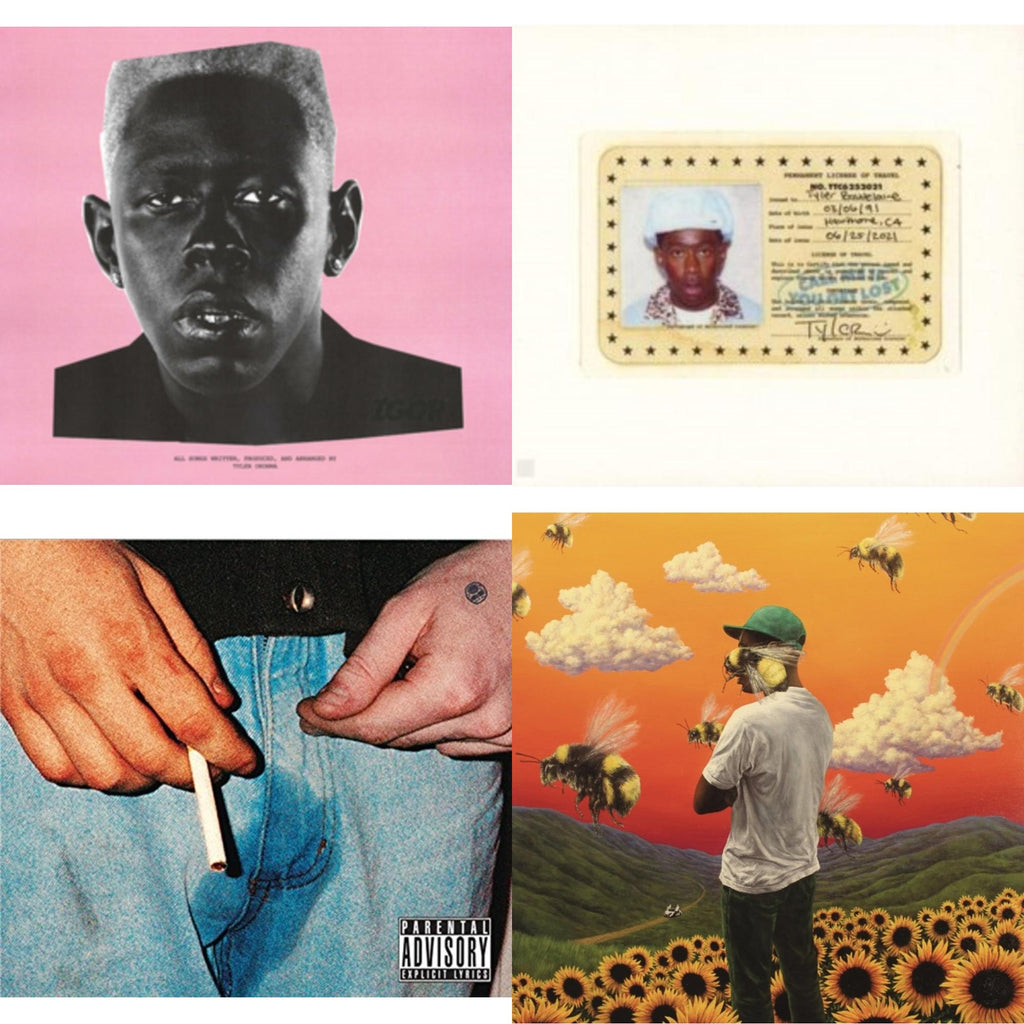 The Creator Tyler - Igor (X) & Call Me If You Get Lost & Cherry Bomb (Exp) & Flower Boy - CD Bundle Bundle Music