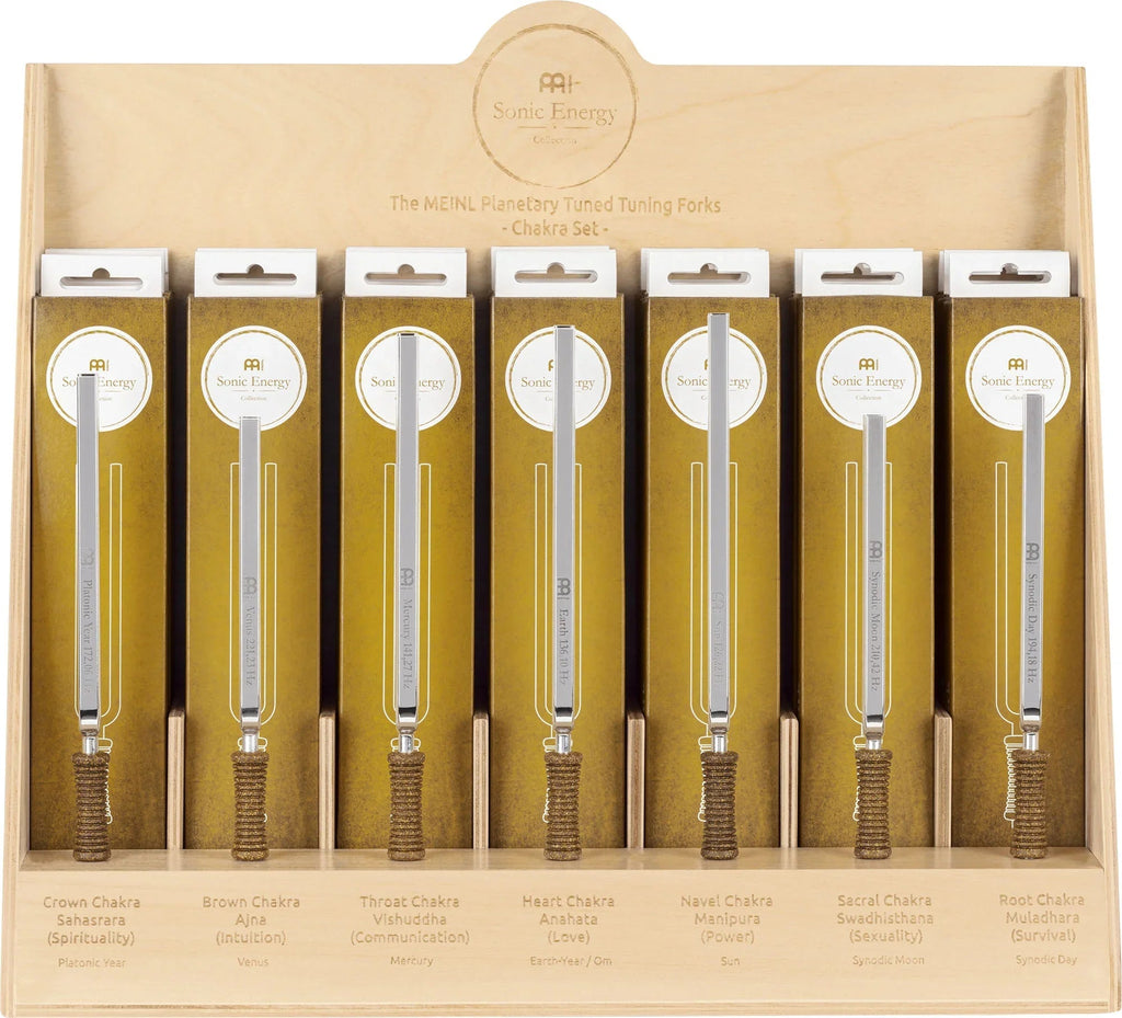 21-Piece Planetary Tuned Tuning Fork Chakra Display Set Utah Energy Healing Center