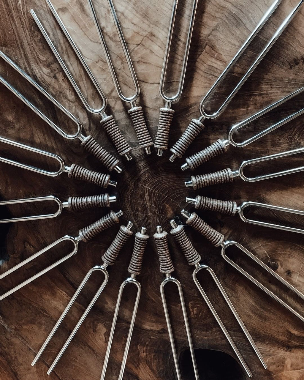 16 Harmony Tuning Fork Set with Travel Case Sound Healing LAB