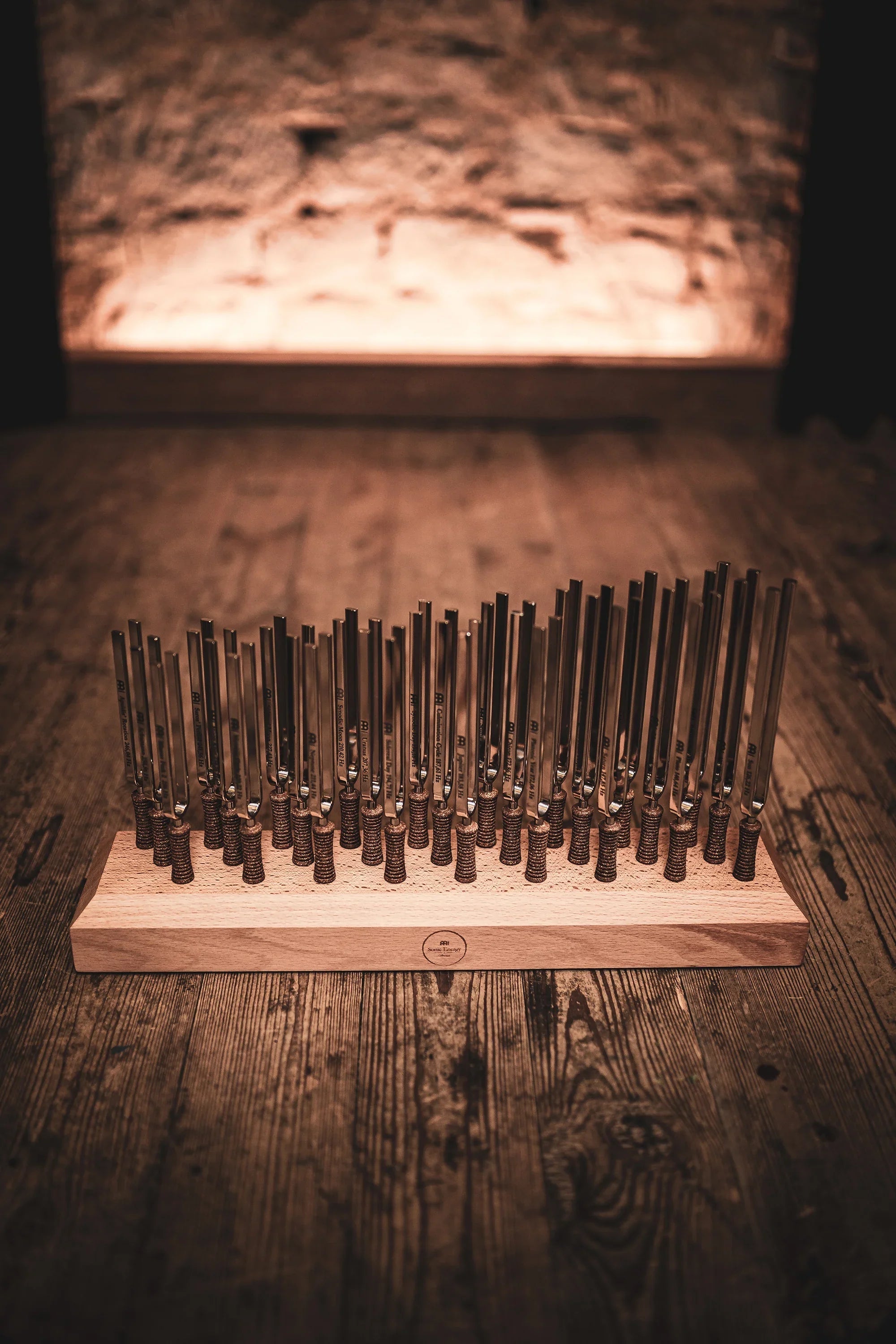 27-Piece Planetary Tuned Tuning Fork Set incl. Holder Utah Energy Healing Center
